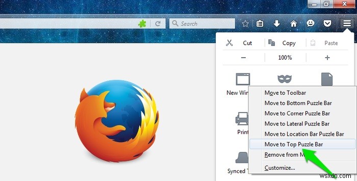 Firefoxのアイコンバーを簡単に復元!「Puzzle Bars」アドオンの使い方