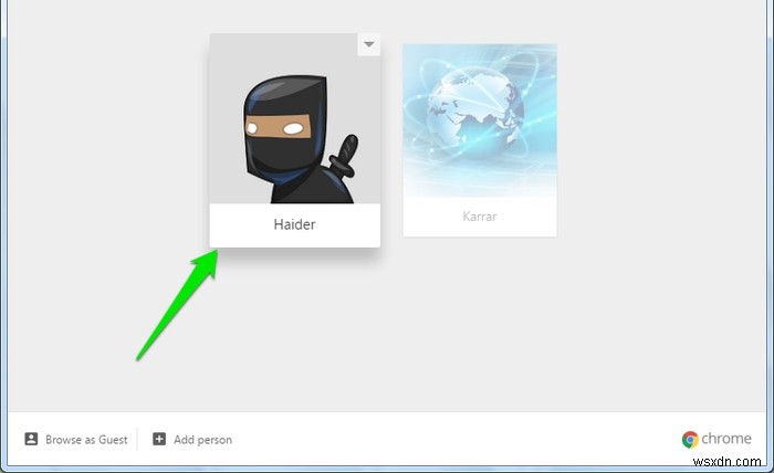 キーボードショートカットでChromeのユーザープロファイルを素早く切り替える方法