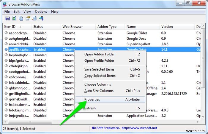 BrowserAddonsView:複数ブラウザの拡張機能を一括管理できる無料ツール