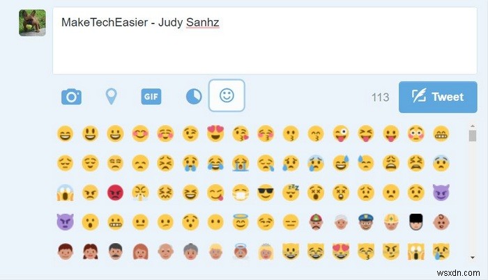 Twitterで絵文字を使う方法|文字数を節約しながらスマイリーで気持ちを伝える
