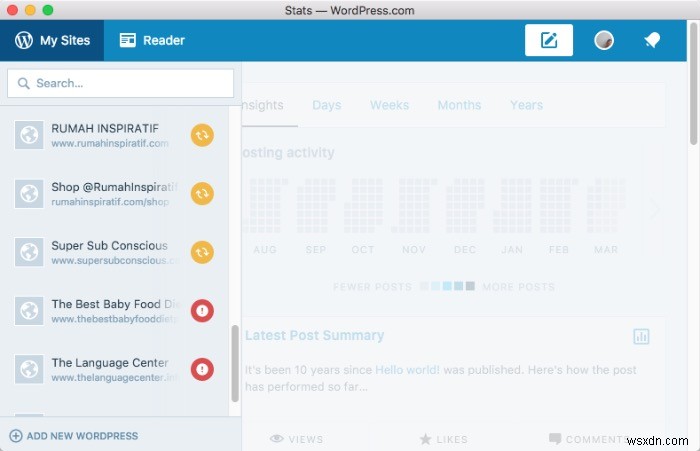 WordPressデスクトップアプリで複数サイトを効率的に一括管理する方法