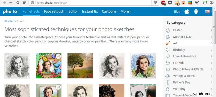 写真をスケッチ風に変換できる無料オンラインツール3選