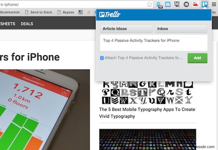 Trello公式Chrome拡張機能で、カードの追加もボードの起動も素早く快適に