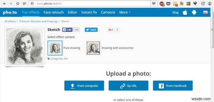 写真をスケッチ風に変換できる無料オンラインツール3選