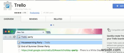 Trello公式Chrome拡張機能で、カードの追加もボードの起動も素早く快適に
