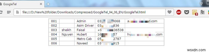 Googleの連絡先を印刷可能なリストに素早く簡単に変換する方法