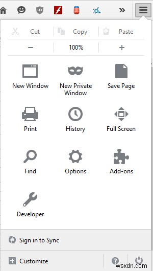 Firefoxから厄介なツールバーを完全に削除する方法