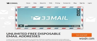 33Mailでカスタムドメイン付きの使い捨てメールアドレスを簡単に作成する方法