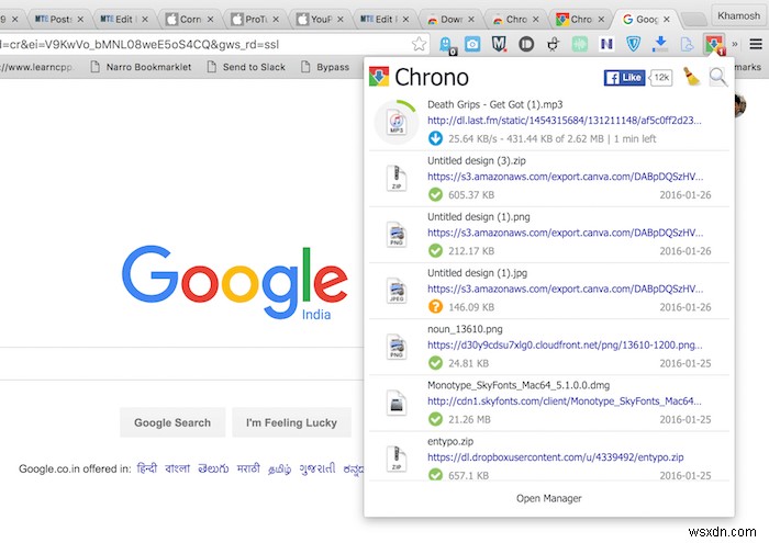 ChromeをFirefox風のダウンロードマネージャーに変える拡張機能の使い方