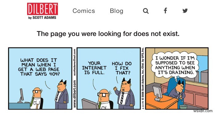 楽しくてクリエイティブなWordPress 404ページデザインのアイデアと実例集