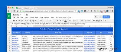 Googleスプレッドシートで特定のユーザーやハッシュタグのツイートを自動収集する方法
