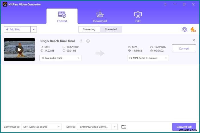 HitPaw Video Converter徹底レビュー|初心者でも使える高速・多機能な動画変換ソフト