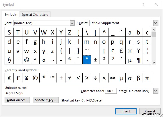 Microsoft Wordで度記号(°)を挿入する4つの方法|ショートカットから記号メニューまで徹底解説