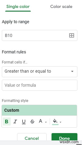 Googleスプレッドシートでセルの色を条件に応じて自動変更する方法
