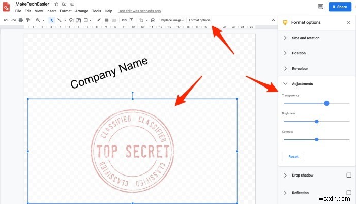 Googleドキュメントで透かし（ウォーターマーク）を作成・挿入する方法