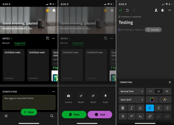 Google Keep vs. Evernote vs. Apple Notes：メモアプリはどれが最適？徹底比較