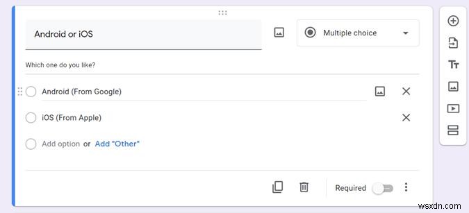 Googleフォームの質問に説明文を追加する方法【PC・スマホ対応】