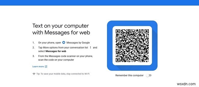 パソコンでGoogleメッセージを使う方法！QRコードでスマホと連携する手順を解説