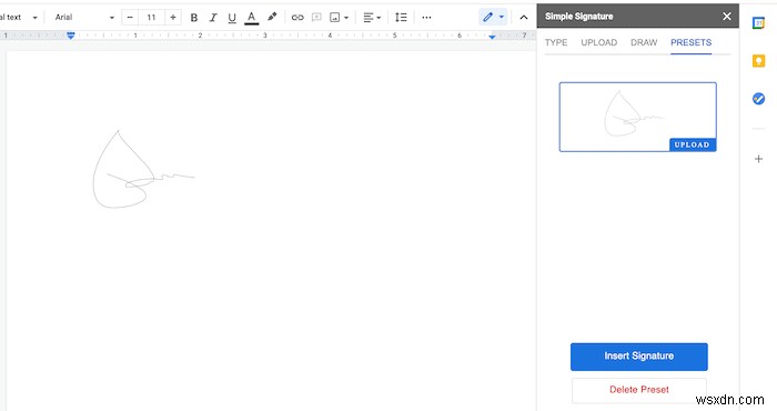 Googleドキュメントに署名を追加する4つの方法|手書き・画像・フォントで簡単に