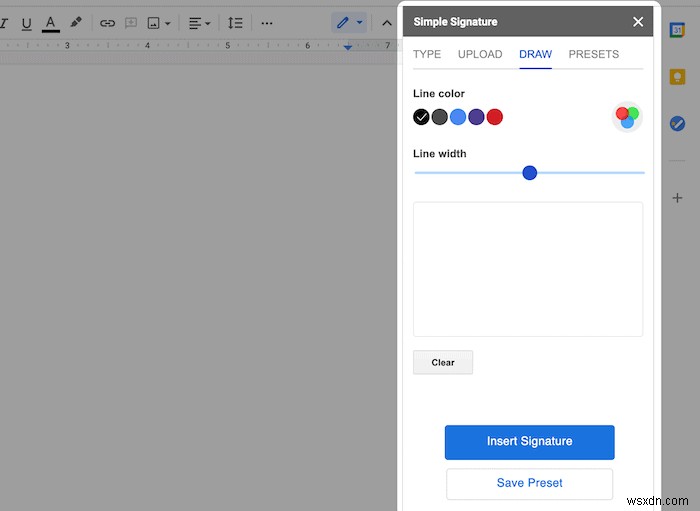 Googleドキュメントに署名を追加する4つの方法|手書き・画像・フォントで簡単に