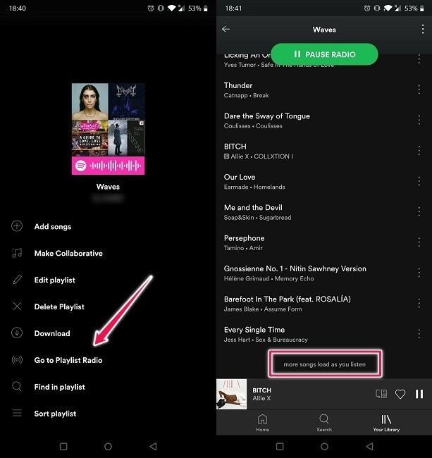Spotifyでラジオ局を作成して新しい音楽を発見する方法【スマホ・PC対応】