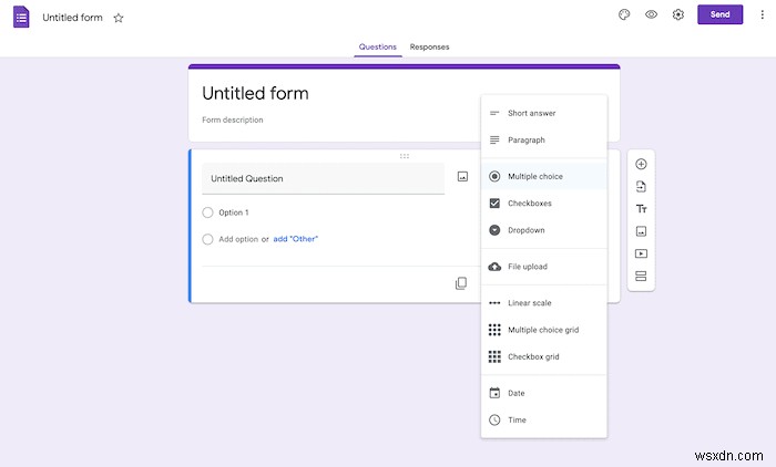 Googleフォームのアンケートをメールに埋め込んで送信する方法