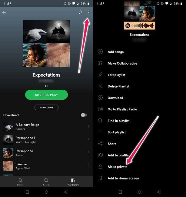 Spotifyのリスニングアクティビティを非表示にする簡単な設定方法