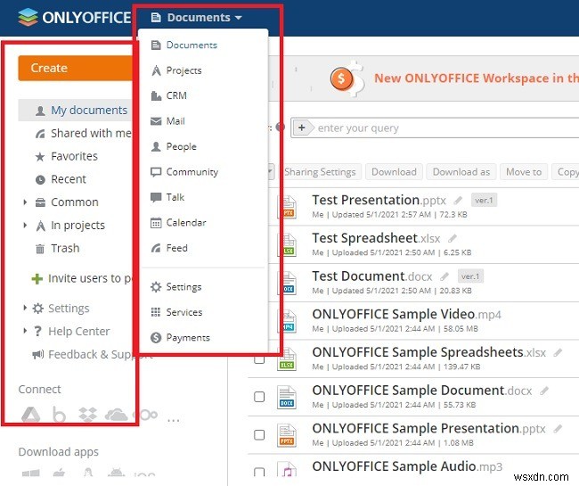 ONLYOFFICE Workspace Cloud 徹底レビュー：安全なオンラインコラボレーションを実現する統合オフィススイート