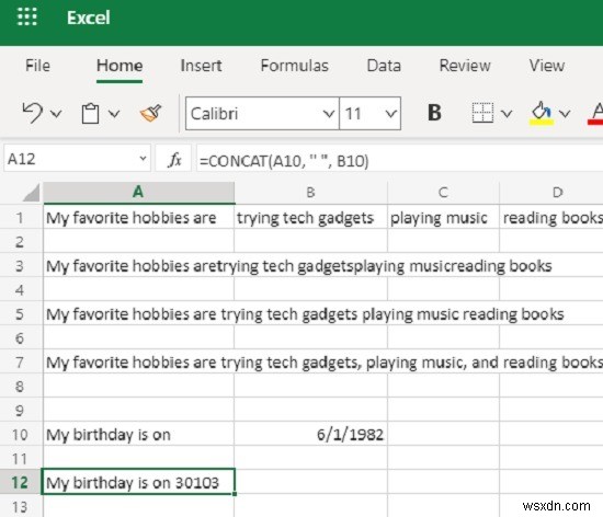ExcelのCONCATENATE関数の使い方！複数セルの文字列を簡単に結合する方法