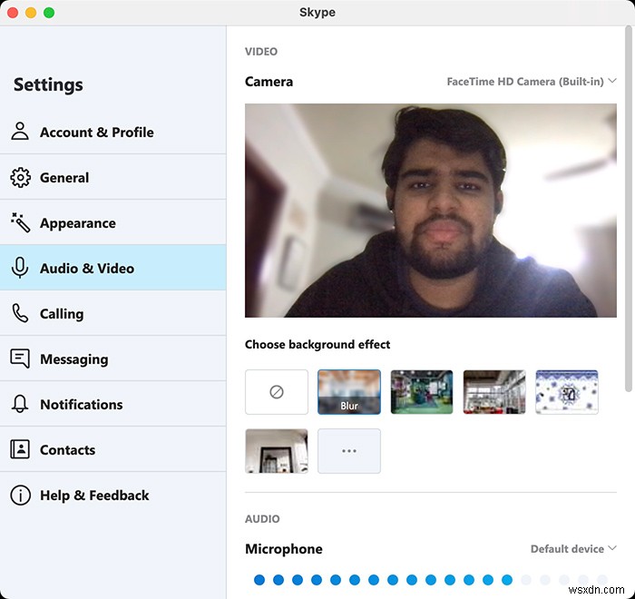 Skypeでカスタム背景（仮想背景）を設定する方法【通話前・通話中どちらにも対応】
