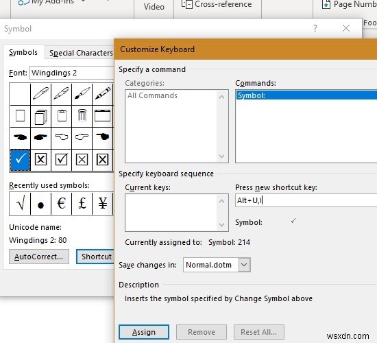 Microsoft Wordでチェックマークと四角い箇条書きを追加する方法