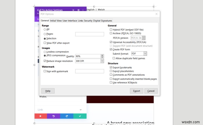 LibreOffice 7でアクセシブルなドキュメントを作成する方法