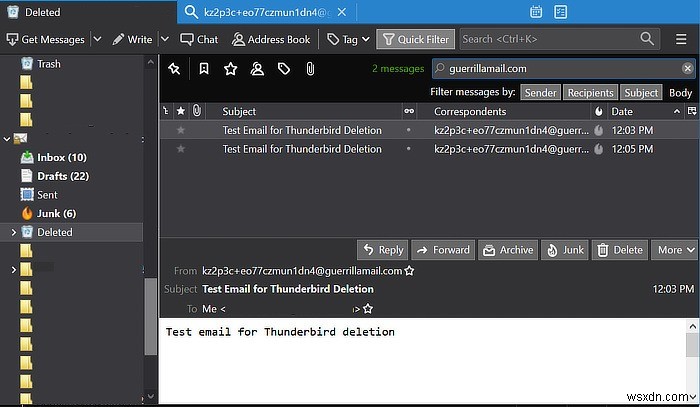 【保存版】Thunderbirdのゴミ箱フォルダから削除済みメールを検索する3つの方法