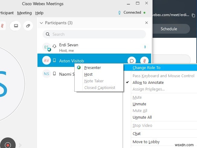 オンライン会議でプレゼンター権限を渡す方法【Webex・Zoom・GoToMeeting・Google Meet・Join.me対応】