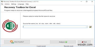 破損したExcelファイルを復旧する方法|Recovery Toolbox for Excelの使い方と特徴