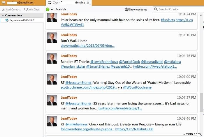 Mozilla Thunderbirdで連絡先とチャットする方法|Google Talk・Twitter・IRC・XMPPの設定ガイド