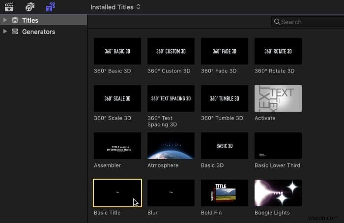 Final Cut Proで動画にテキストを追加する方法｜タイトルの挿入・編集をわかりやすく解説
