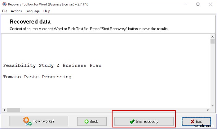 Recovery Toolbox for Word徹底レビュー:破損したWordファイルを簡単に修復・復元する方法
