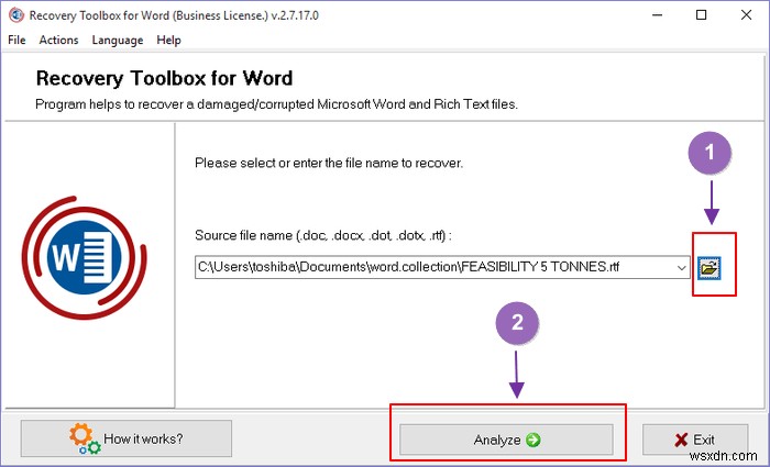 Recovery Toolbox for Word徹底レビュー:破損したWordファイルを簡単に修復・復元する方法