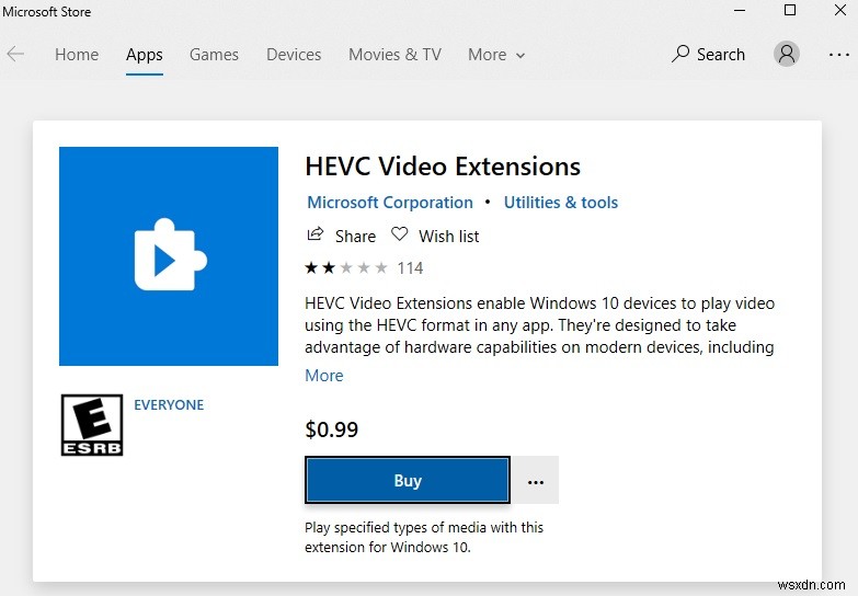 お気に入りのメディアプレーヤーでH.265(HEVC)動画を再生する方法
