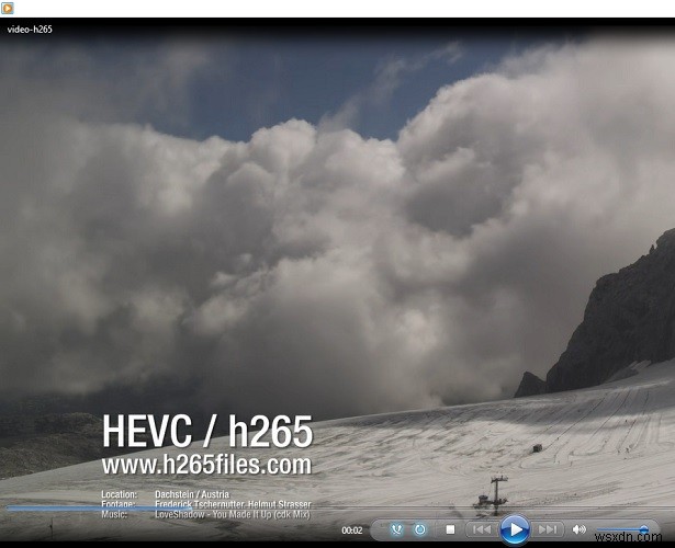 お気に入りのメディアプレーヤーでH.265(HEVC)動画を再生する方法