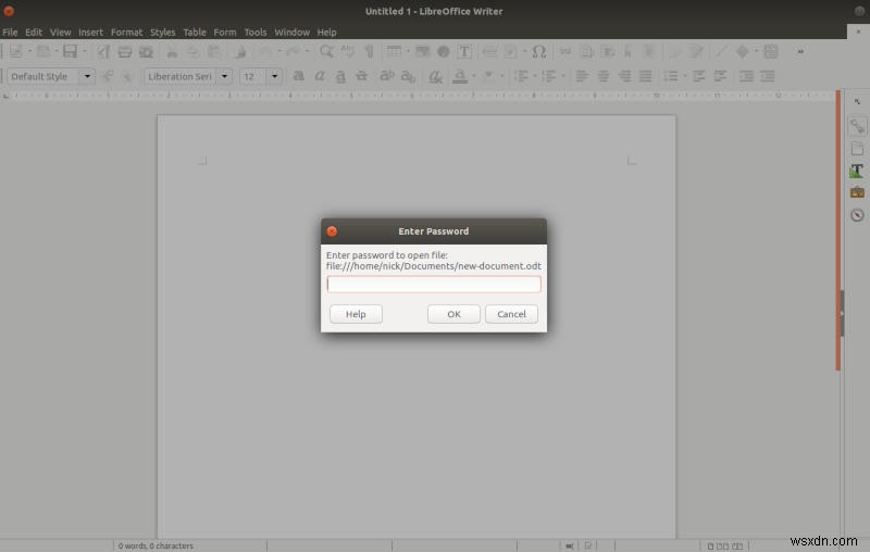 LibreOfficeでドキュメントを暗号化する方法|AES暗号化でファイルを安全に保護