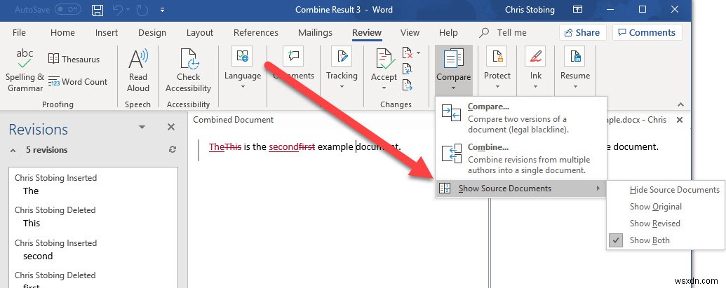 Microsoft Wordで2つのドキュメントを結合(マージ)する方法