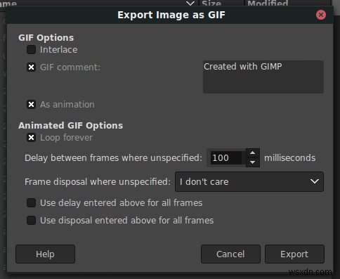 VLCとGIMPを使って動画ファイルからGIFアニメを作成する方法