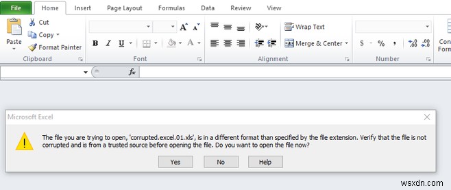 Recovery Toolbox for Excelで破損したExcelファイルを復元する方法