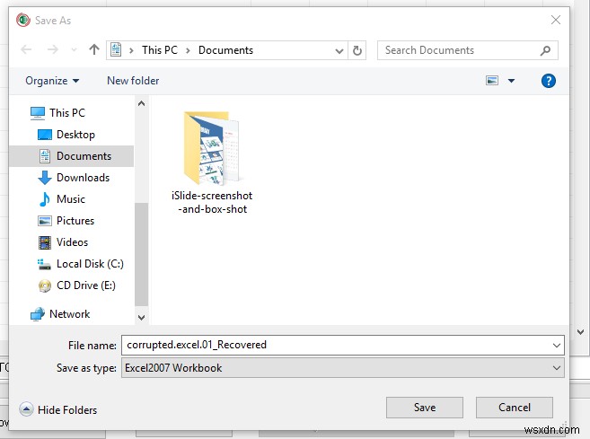 Recovery Toolbox for Excelで破損したExcelファイルを復元する方法