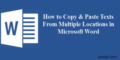 【保存版】Microsoft Wordで離れた複数箇所のテキストを一括コピー＆ペーストする2つの方法