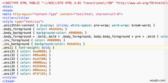 カラー表示のターミナルコードをMicrosoft Wordに挿入する方法