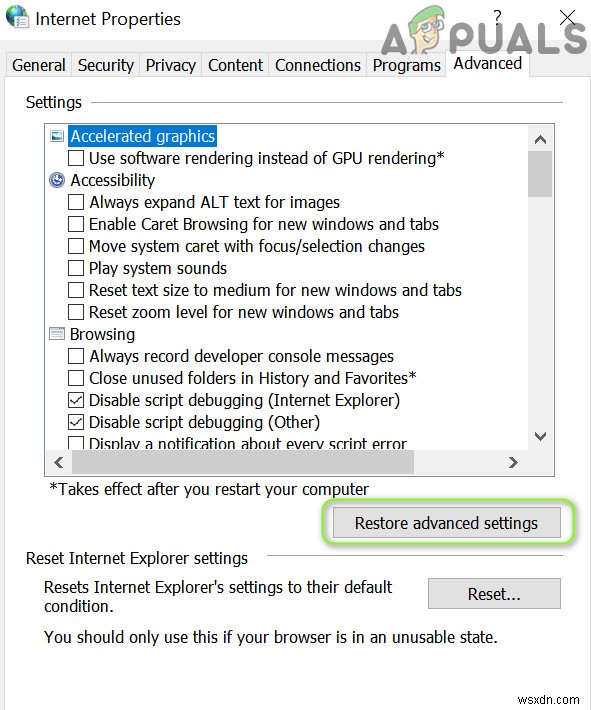 INET_E_DOWNLOAD_FAILUREエラーの原因と7つの解決方法
