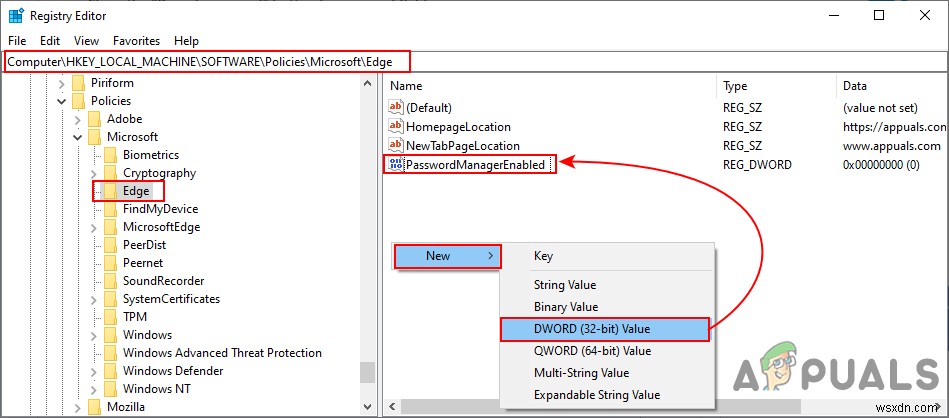 Windows 10のMicrosoft Edgeでパスワードの保存を有効・無効にする3つの方法